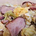 ネコぬん's cooksnap of when they made 焼豚キャベツのふんわり卵炒め.