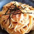 はとちむのまま子's cooksnap of when they made パサパサにならない！明太子スパゲティ.
