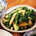 低カロ探検隊's cooksnap of when they made 柿とほうれん草の胡麻和え♪.