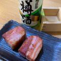 ユルゲン's cooksnap of when they made ブロックベーコンのステーキ　～山葵で.