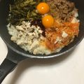 marica猫's cooksnap of when they made 大根葉で☆フライパンピビンパ.