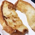 ぴょん吉Cafe's cooksnap of when they made 混ぜて焼くだけカルピスフレンチトースト.
