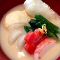 まゆげむし's cooksnap of when they made 我が家のお雑煮。（鶏肉入り）.