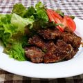 タロすけ's cooksnap of when they made 豚レバーのカレー揚げ.
