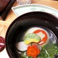 ひらめきmei's cooksnap of when they made 赤カブで簡単おせち料理＆型抜き煮しめ♪.