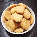 mayonakano's cooksnap of when they made 大成功！簡単に作れる！ちんすこうクッキー.