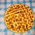 akiho1003's cooksnap of when they made 煮りんごカスタードアップルパイ!!.
