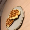 いくcyan's cooksnap of when they made ホームベーカリーでベルギーワッフル.