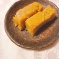 yesmama's cooksnap of when they made お砂糖なし。安納芋の芋ようかん。.