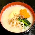 にきけん's cooksnap of when they made 正月♪甘塩っぱい♪普段の味噌で餡餅の雑煮.