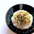 hiroerico's cooksnap of when they made 大根葉とちくわの栄養たっぷり✿ふりかけ♪.