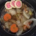 なつきよう's cooksnap of when they made 鶏肉と白菜のお雑煮【お正月】.
