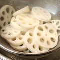 ChunChun☆≡'s cooksnap of when they made シャキシャキもっちり！れんこんの下ゆで.