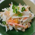 azuazu♡'s cooksnap of when they made 柿と大根サラダ.