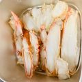 カフェ店員M子's cooksnap of when they made 冷凍生タラバガニのプリプリ蒸し.