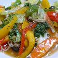 ton♪'s cooksnap of when they made たっぷり野菜のあんかけ炒め.