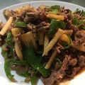 すいちゃんlove's cooksnap of when they made 青椒牛肉絲☆薄切り牛肉とピーマンの炒め.