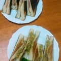 のりこa's cooksnap of when they made フライパンで簡単に出来るホットサンド.