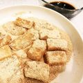 ろさ☆'s cooksnap of when they made 簡単！きな粉餅(黒蜜付き).