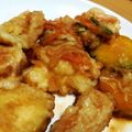 ピニヨ's cooksnap of when they made レンジで簡単！天ぷらリメイク☆甘辛煮.