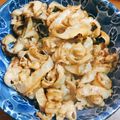 たけのこゆ's cooksnap of when they made かんたんおつまみ☆貝ヒモのバター醤油炒め.