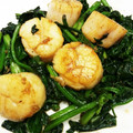 4葉のぶたぶた's cooksnap of when they made 簡単❤ほたてとほうれん草のバター焼き.
