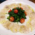 4葉のぶたぶた's cooksnap of when they made 爽やかな風♪ホタテのカルパッチョ.