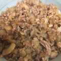 snow012's cooksnap of when they made 余ったタレの活用！玉ねぎとひき肉のおかず.