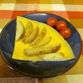 龍青空ママ's cooksnap of when they made フライドポテトとガーリック卵焼き.