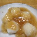 北京パンダ's cooksnap of when they made お餅のアレンジ…みぞれあんかけ焼きもち.