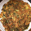 ♡らいおん♡'s cooksnap of when they made 小松菜のチヂミ♪小麦粉不使用！.
