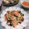 よし156's cooksnap of when they made エビとタコのペペロンチーノ アヒージョ風.