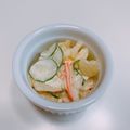 ハリーだよ☆'s cooksnap of when they made かずのことカニかまサラダ.