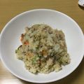 MantaLaw's cooksnap of when they made 鯖缶炒飯.
