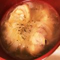 ☆ichika＊☆'s cooksnap of when they made ＊風邪に＊鶏肉とネギのぽかぽかスープ.