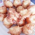 初心者母さん's cooksnap of when they made ＨＭで♡もちもち♡そうめんドーナツ♡.