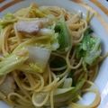 すがまっち's cooksnap of when they made 白菜とベーコンのペペロンチーノ.