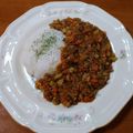 chako太郎's cooksnap of when they made 具だくさんキーマカレー.