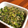 ちゃちゃふく's cooksnap of when they made 皮も使った●大根の葉のじゃこ入りふりかけ.