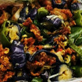 だぺこ's cooksnap of when they made 冷凍唐揚げで！茄子いっぱいの簡単酢鶏.