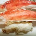 ねこはがき's cooksnap of when they made 冷凍生タラバガニのプリプリ蒸し.