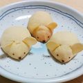 めいめい☆☆☆'s cooksnap of when they made 簡単生地で＊ねずみクッキー.