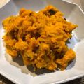 クックE2YV54☆'s cooksnap of when they made 切らないでつくるかぼちゃのアチャール.