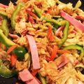 ame-ikuru's cooksnap of when they made ハムと野菜炒めのレモン汁かけ。.