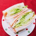 Satoco❋'s cooksnap of when they made シンプル☆ハムチーズサンドイッチ.