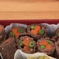 まむまむまむ's cooksnap of when they made お弁当やおせちの一品に！三色牛肉巻き.