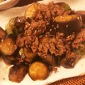 hhh1214's cooksnap of when they made 牛肉となすのオイスターソース炒め.