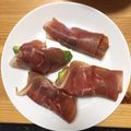 まむまむまむ's cooksnap of when they made 1分でできる。アボカドの生ハム巻き！.