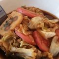 ☆サクサク☆'s cooksnap of when they made キャベツとかまぼこピリ辛炒め.