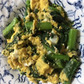 えどぢろ's cooksnap of when they made 菜の花の卵とじ・バター風味.